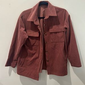 SHEIN lightweight shacket